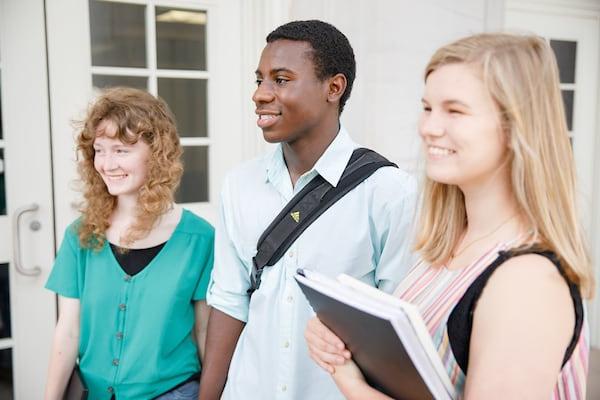 High school students visit Russell Hall